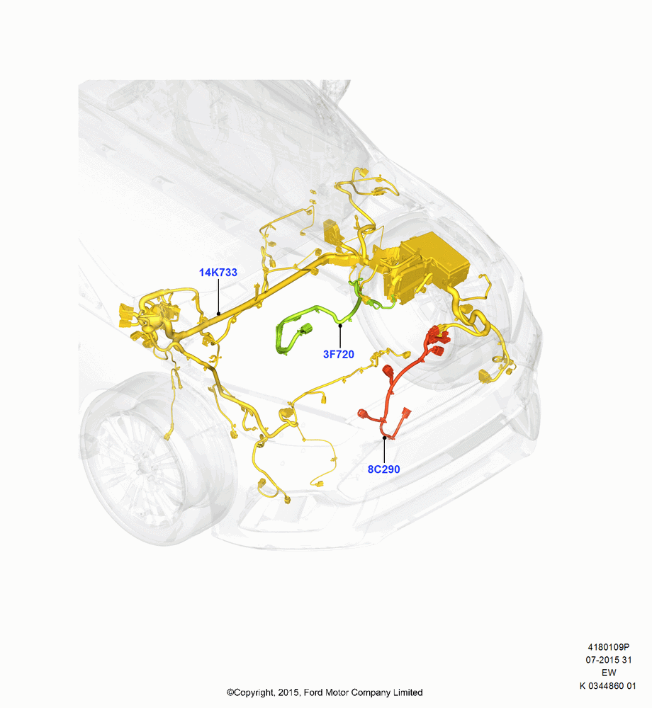 09P - Wiring - Engine And Transmission, (+) "CDN/MEX/PR/USA", Engine Compartment; 04/JAN/2016