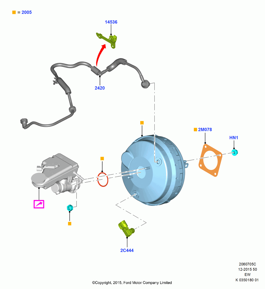 05C - Brake Booster, RS Version; 04/JAN/2016