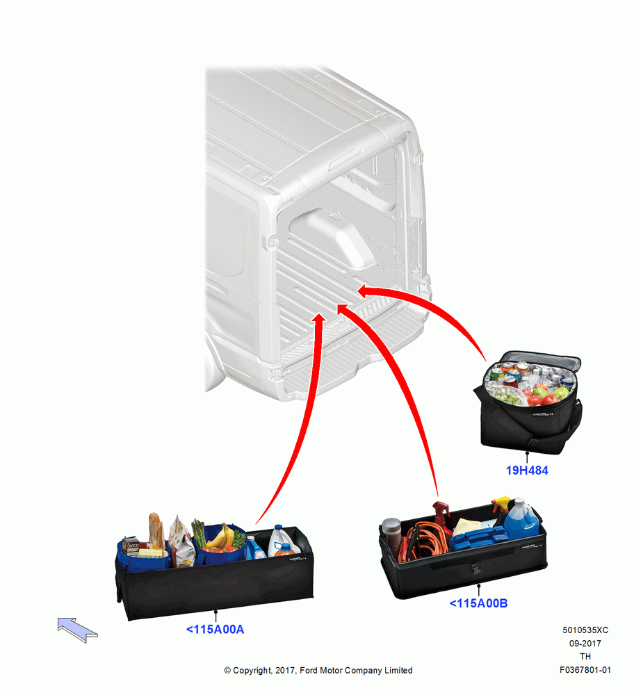 35XC - Load Compartment Trim, Accessory; 01/AUG/2016