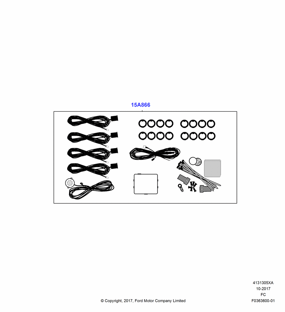 05XA - Parking Distance Control, Accessory; 20/OCT/2014