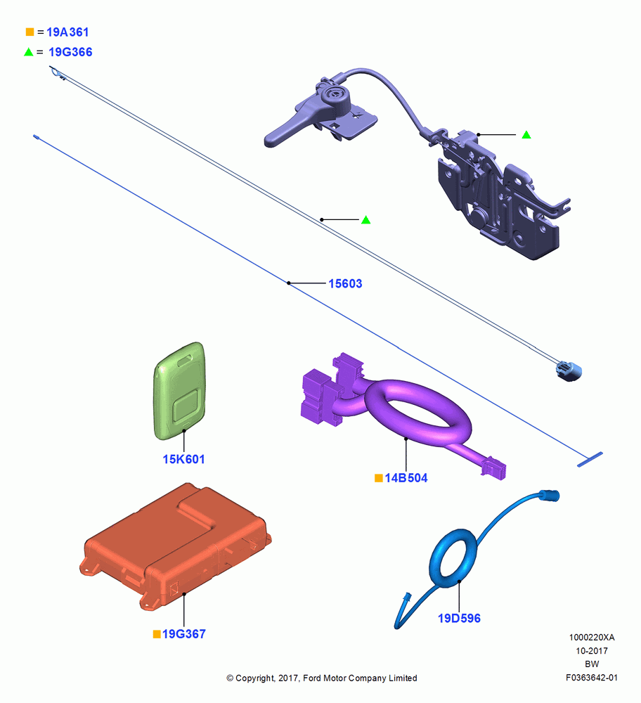 20XA - Remote Starting Kit, (+)"ASM/FNA/GU/MPS/SN/PR/VIR", Accessory, Scalable, One Way; 11/SEP/2017