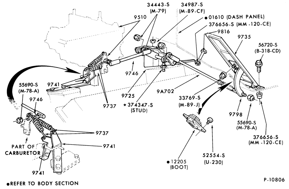 97 - 8 CYL. 7.8L, 8.8L (477, 534 C.I.D.) GAS-(M/T and MT-650)-L-LN900, LNT-LT900