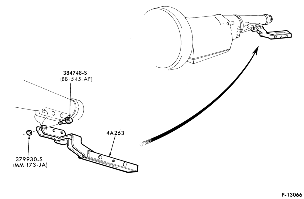 42 - REAR AXLE-DRIVE LINE VIBRATION DAMPER - trans. mounted