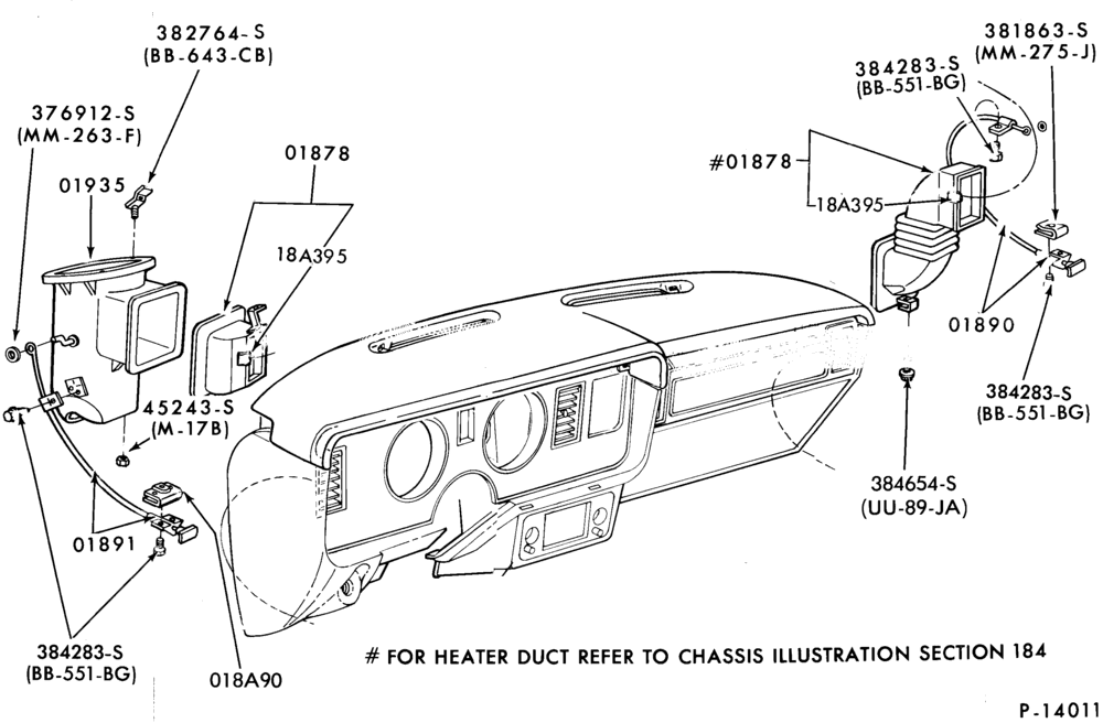 000 - INSTRUMENT PANEL AND FLOOR-Air vent