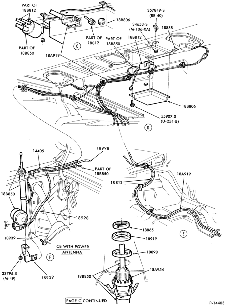 188 - AIR CONDITIONER-Radio and stereo - antenna - citizen band (C.B. radio) and- Page C