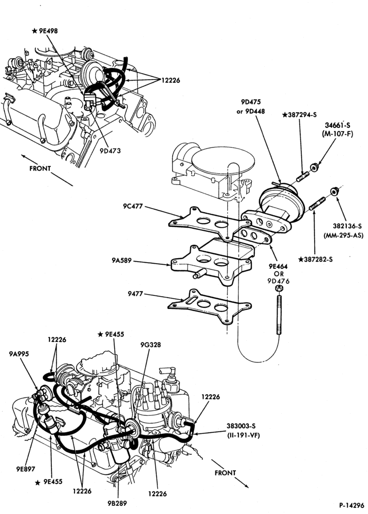 94.1 - 8 CYL. 5.0L (302 C.I.D.)-GAS-F100/250, U150