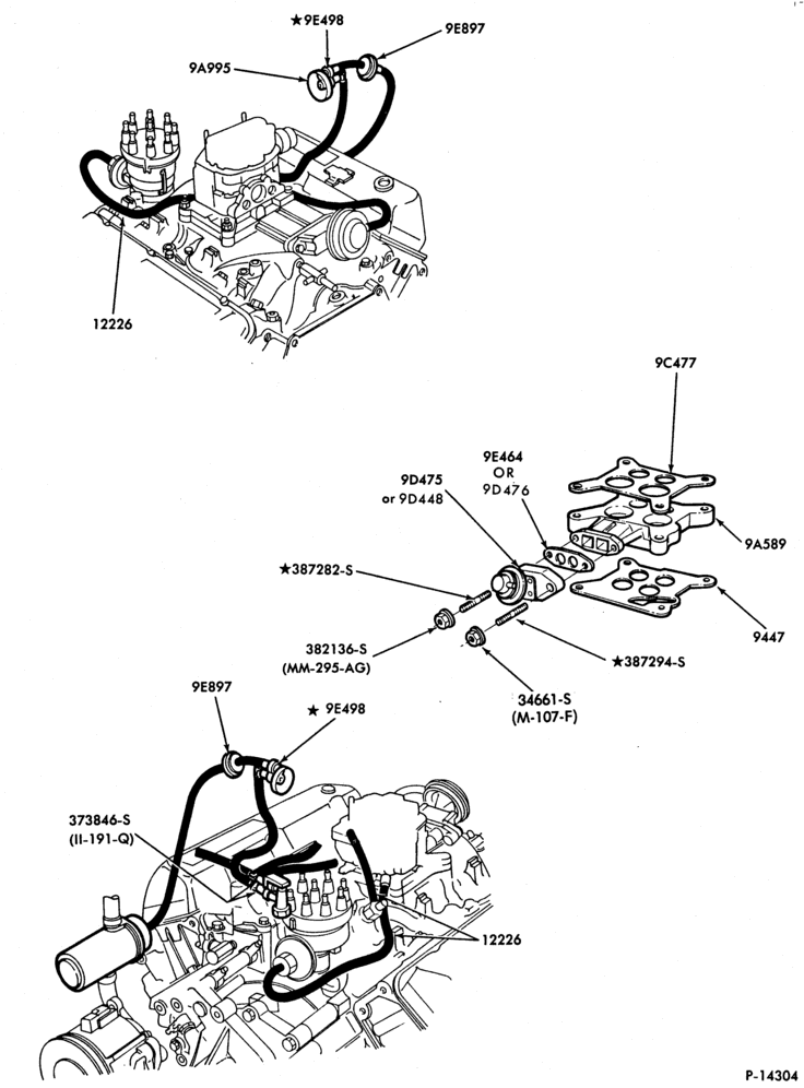94.1 - 8 CYL. 7.5L (460 C.I.D.)-GAS-E250/350