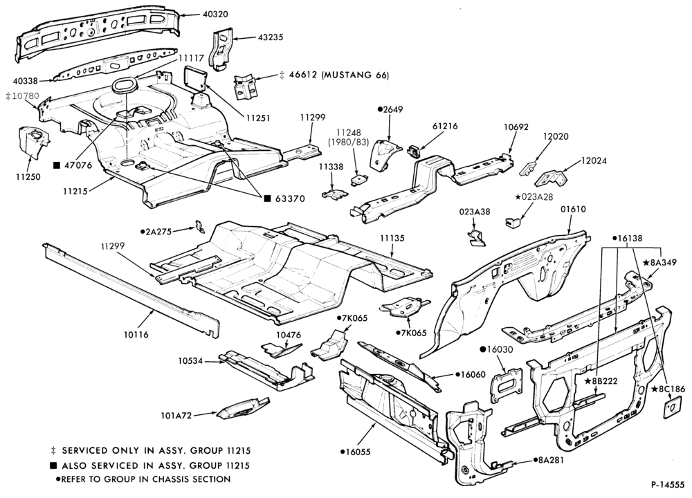 J - SHEET METAL-61 - lower body
