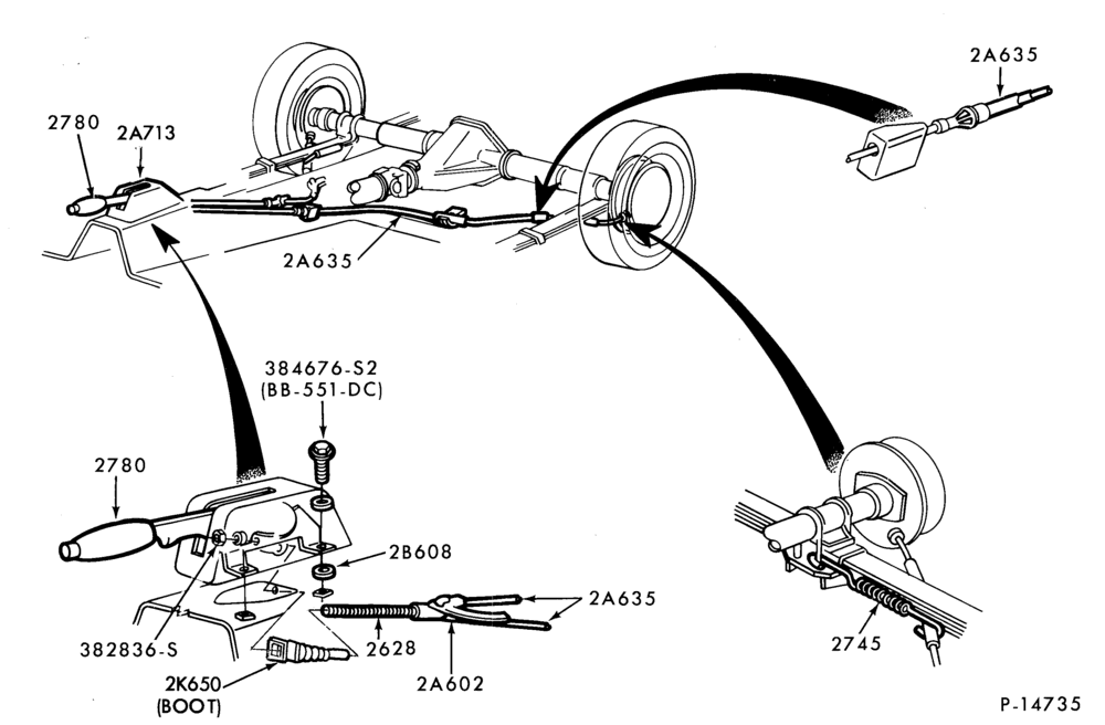 26 - BRAKES-Parking brake system