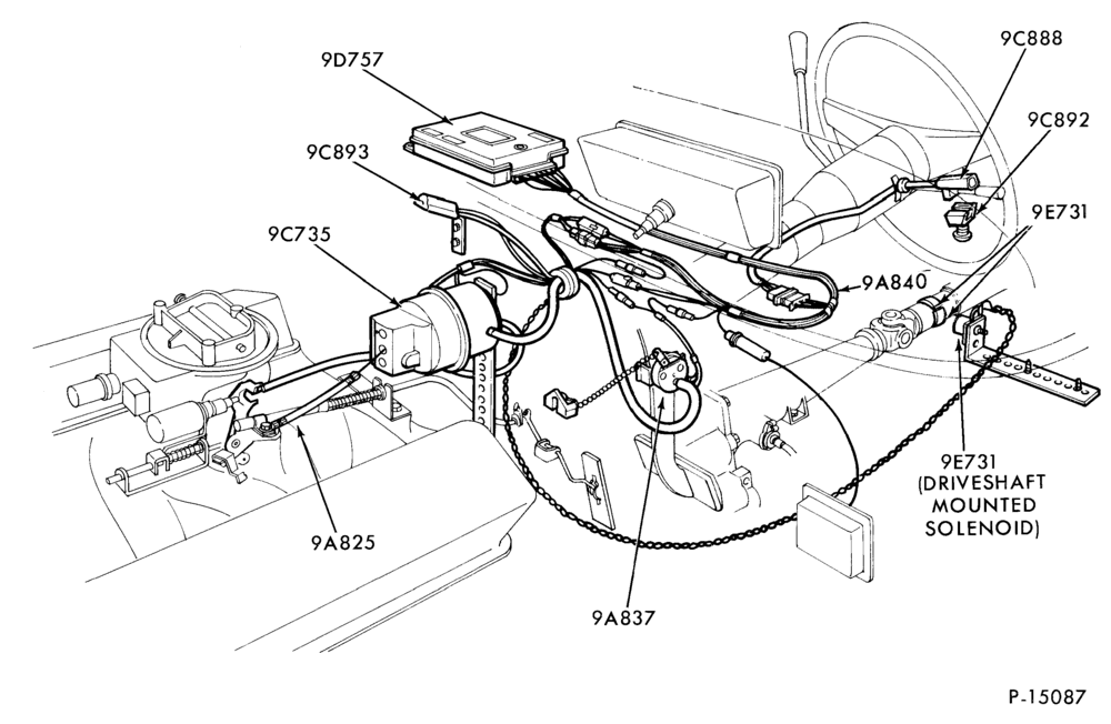 97.1 - 8 CYL. 4.2L (255 C.I.D.)-Accessory installation- dealer installed
