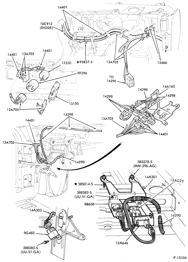 140 - 4 CYL. 2.3L (140 C.I.D.) - TC (TURBO)-Turbo - Page C