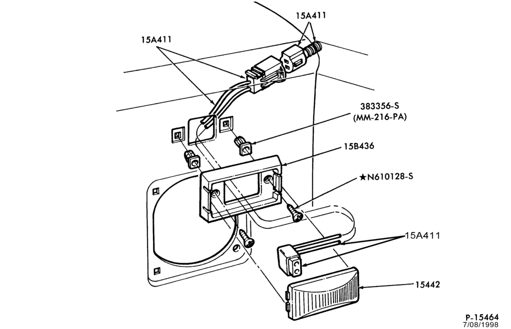 LAMPS-Side marker clearance lamps-F350,F(Super Duty)