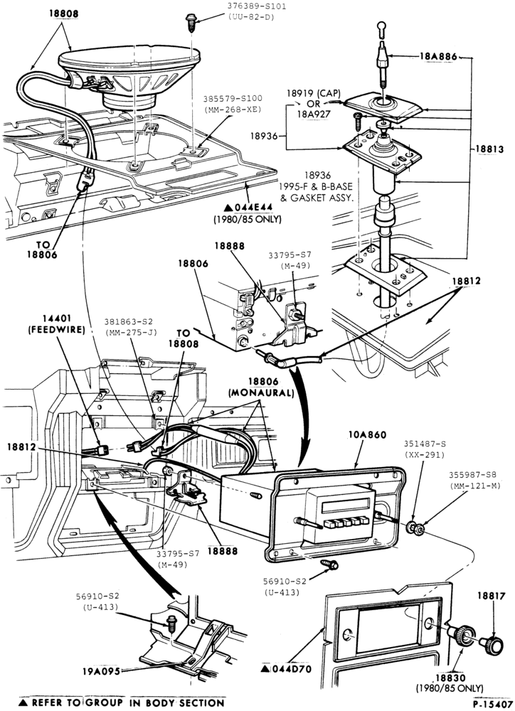 188 - RADIOS-Radio, receiver, speaker and antenna parts-F-FT600/900