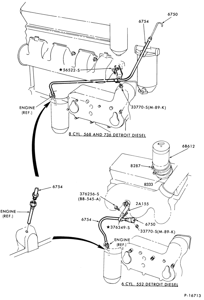 66 - V6 CYL. 9.0L (552 C.I.D.) DIESEL - DETROIT 6V-92-L-LN-LNT-LT-LTS900