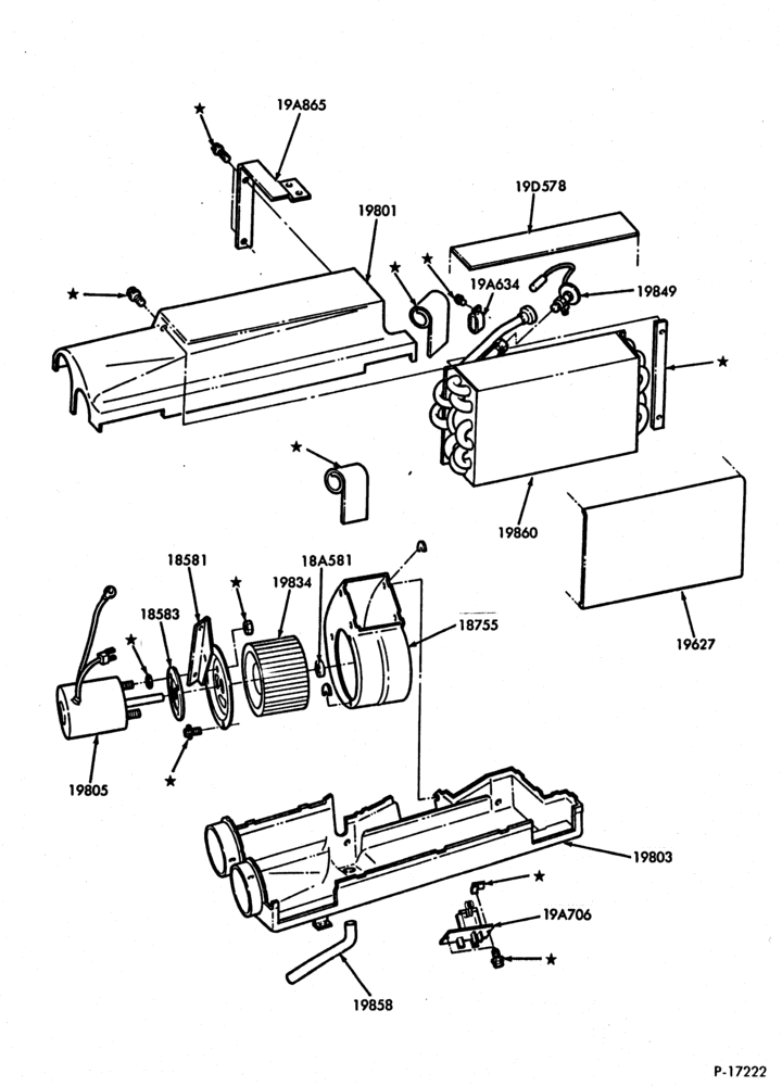 195 - AIR CONDITIONING-Compressor Installation  - built - built-in (dealer installed)-w/hang-on glove box-F100/250,F(Super