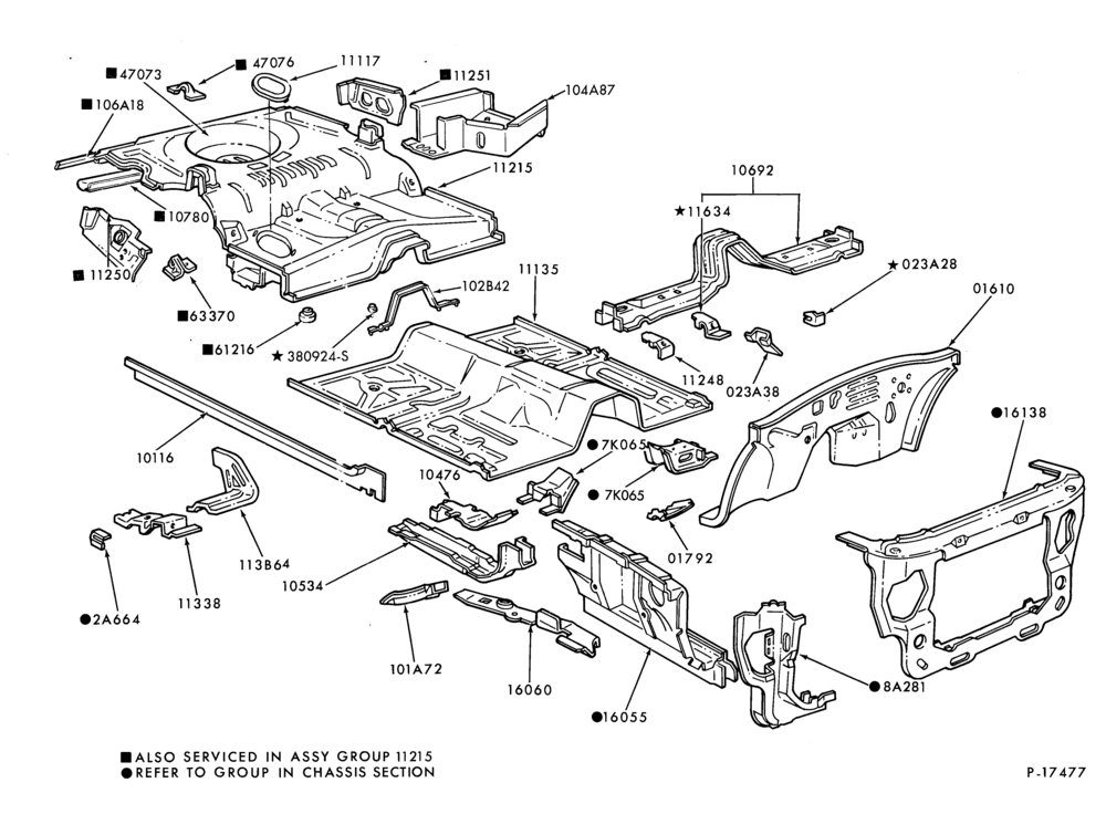 G - SHEET METAL-74 - lower body