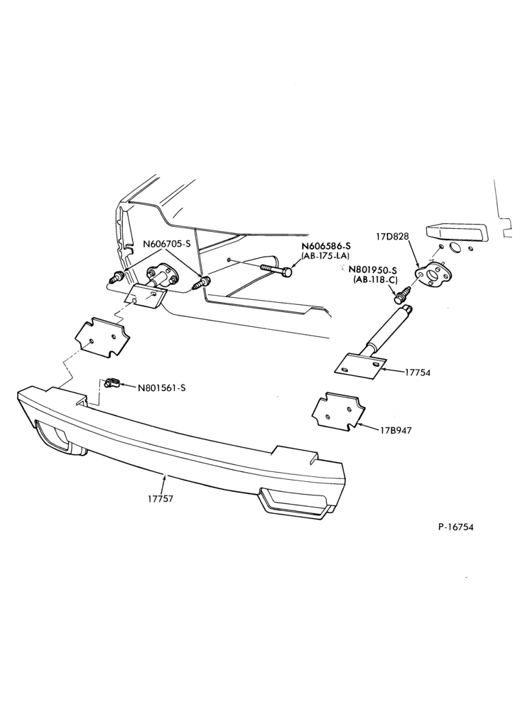 176 - SPEEDOMETER, BUMPERS, MIRRORS AND WIPERS-Bumper- front
