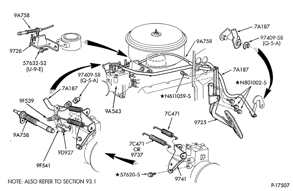 97 - 8 CYL. 6.9L (420 C.I.D.)-DIESEL-F250/350