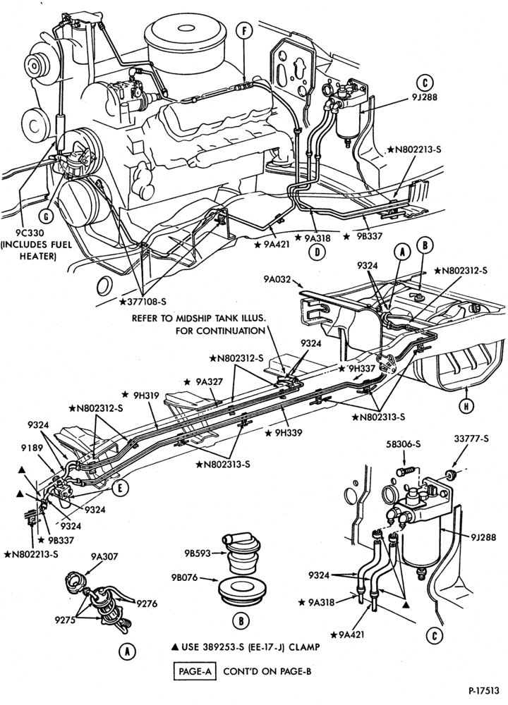 90 - 8 CYL. 6.9L (420 C.I.D.)-DIESEL-Page A - Page B