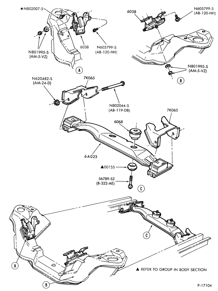 60.1 - 6 CYL. 3.8L (230 C.I.D.)-DC (Continental)