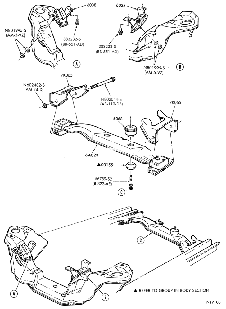 60.1 - 8 CYL. 5.0L (302 C.I.D.)-DC (Continental)