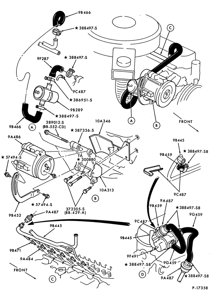 94 - 6 CYL. 4.9L (300 C.I.D.)-GAS-E-under 8500# G.V.W.