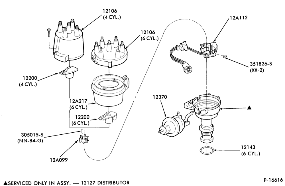 120 - DISTRIBUTOR AND IGNITION SYSTEM-Distributor