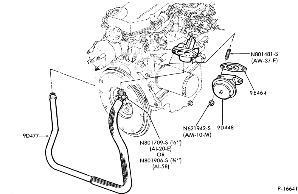 94.4 - 4 CYL. 1.6L (98 C.I.D.)-Exhaust gas recirculation (E.G.R.)