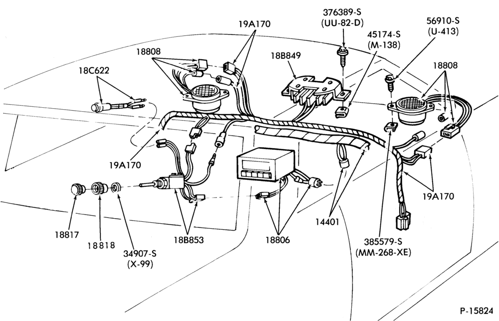 188 - AIR CONDITIONER-Radio- radio amplifier system
