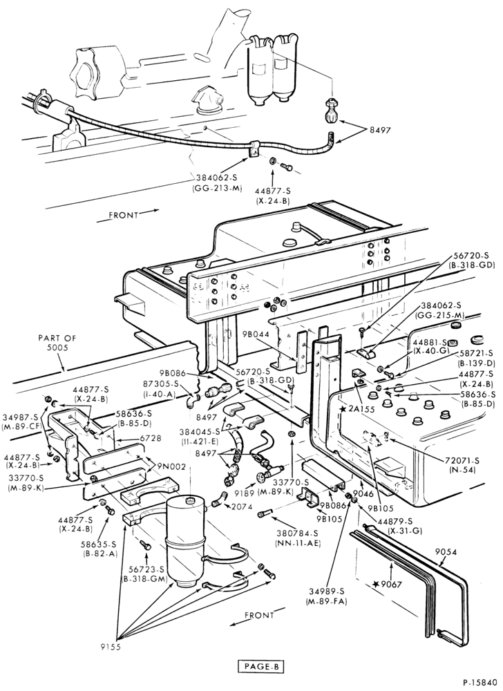 97 - 8 CYL. 5.0L (302 C.I.D.)-Accelerator linkage- w/A.O.T.