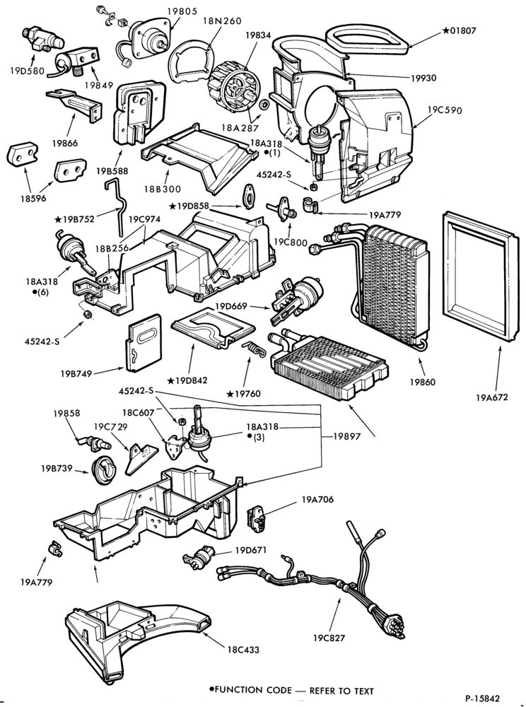 195.1 - AIR CONDITIONER-Evaporator- integral