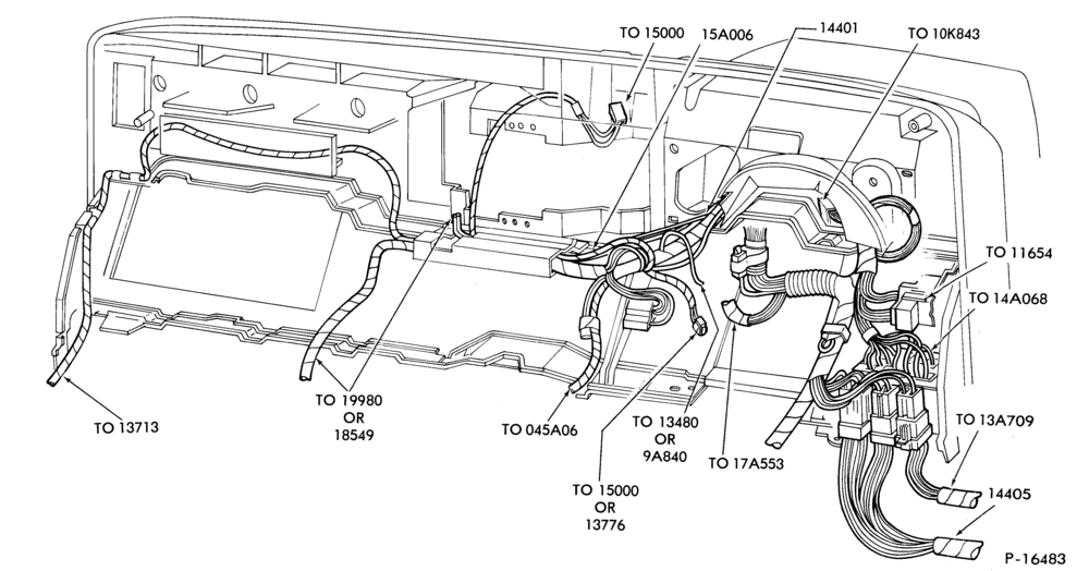 140.1 - ELECTRICAL SYSTEMS-Wiring system - instrument panel