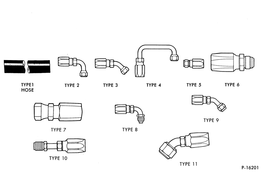 HOSE ASSY. (POWER STEERING PRESSURE) POWER STEERING HOSE REPLACEMENT DETAILS