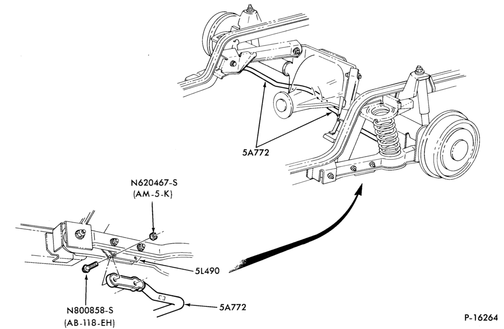 54 - FRONT SPRING AND STABILIZERS-REAR STABILIZER
