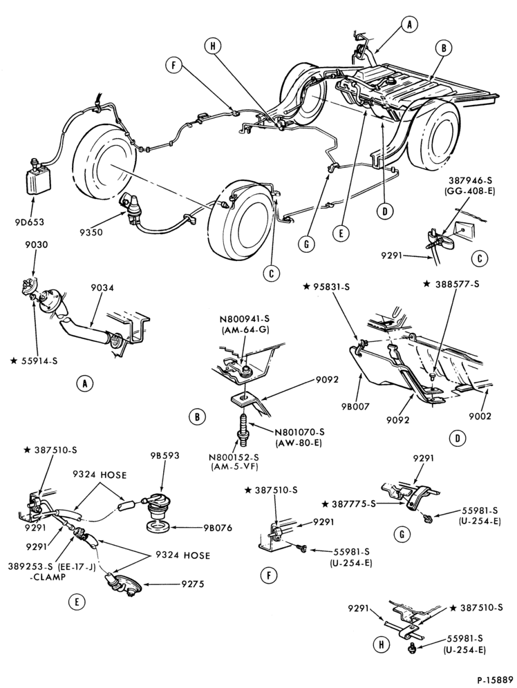 90 - 8 CYL. 4.2L (255 C.I.D.)-Fuel system