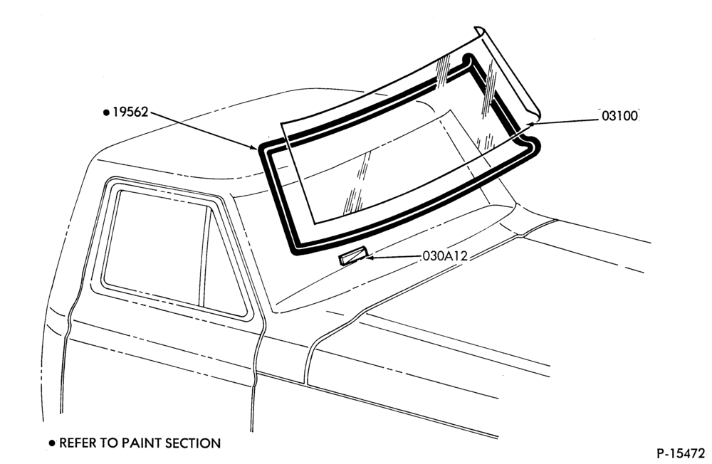 030 - COWL-Windshield parts-F-FT600/900