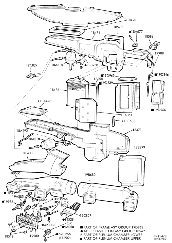 195 - AIR CONDITIONING-Air conditioning parts-passenger compartment-F-FT600/900