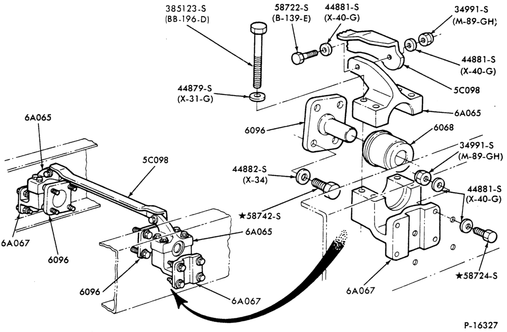 60.1 - 6 CYL. 18.8L (1150 C.I.D.) DIESEL-(rear)-CLT900- "From Ser. JD5,001"