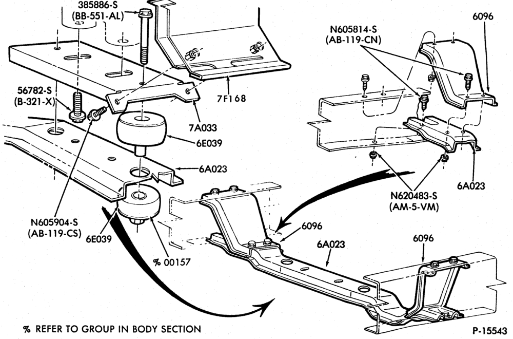 60.1 - 8 CYL. 6.6L (400 C.I.D.)-1980/82 (rear)-F250/350-4/W/D