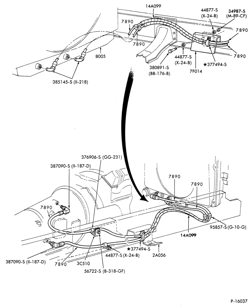 T71 - MT 643, MT 653 & MT 654-Oil cooler installation - w/MT 643 and MT 653-F-FT600/900