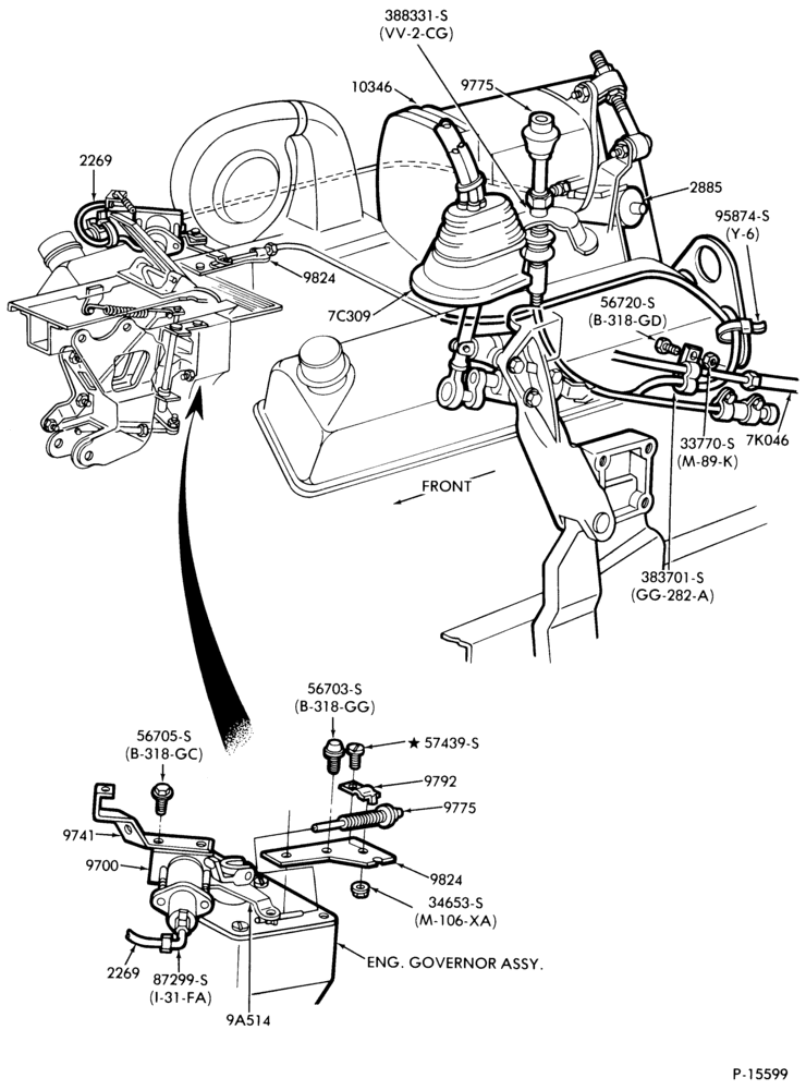 97.1 - DETROIT 6V-92-CL-CLT900-w/electronic fuel shut-off