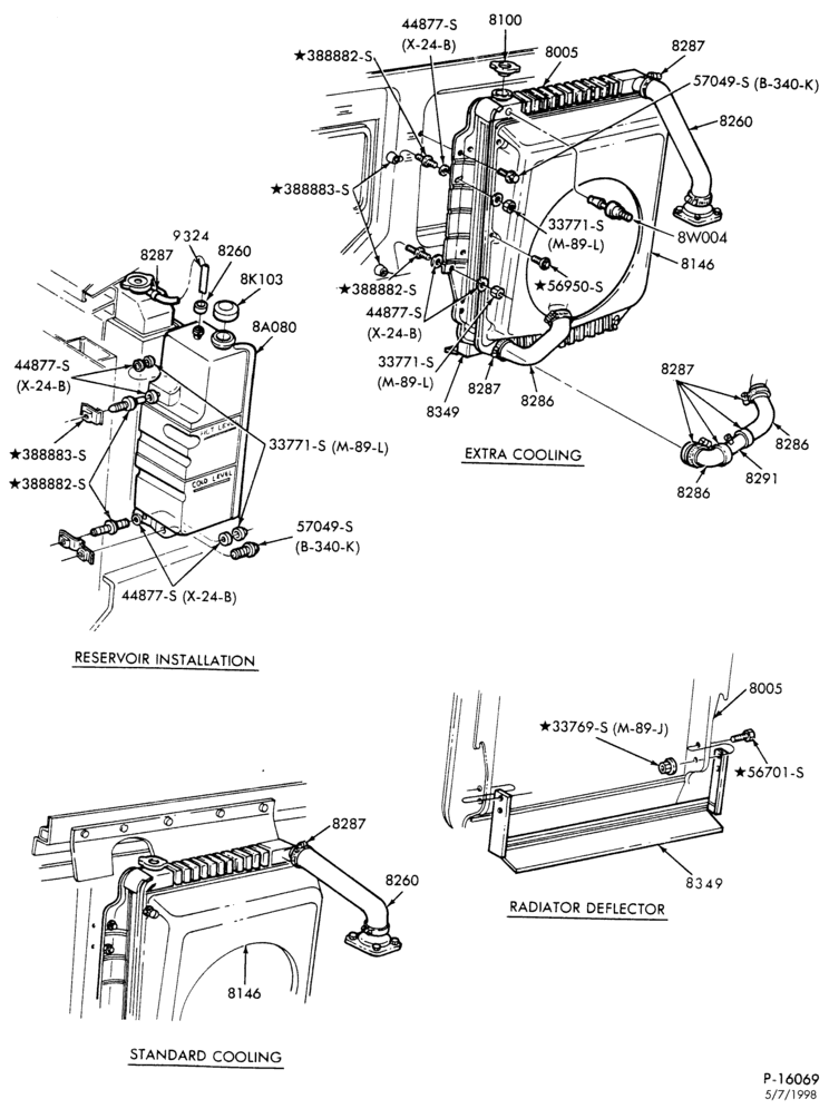 COOLING SYSTEMS-8 cyl. 6.1L & 7.0L gas-F-FT600/800