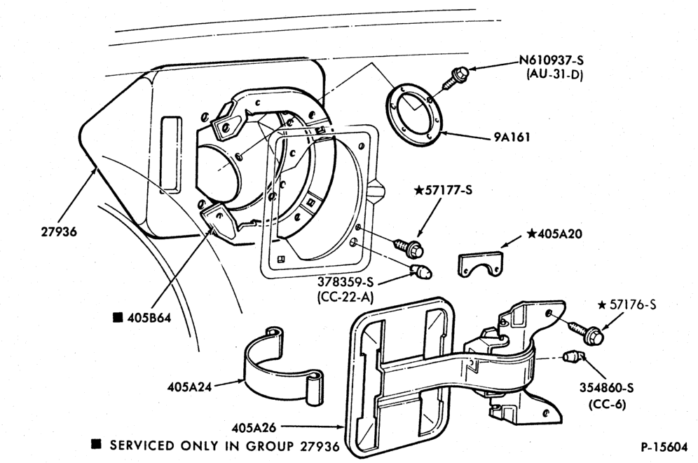 400 - 8 CYL. 6.9L (420 C.I.D.)-DIESEL-E-F250/350