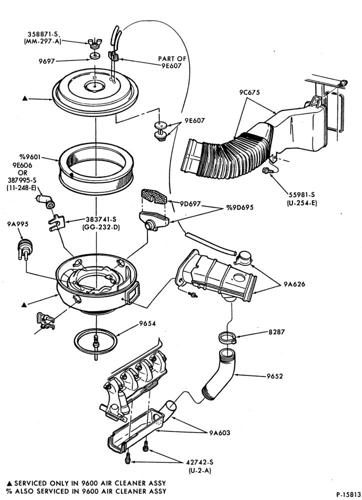 96 - 8 CYL. 5.8L (351 C.I.D.)-W-GAS-F150/250,U150