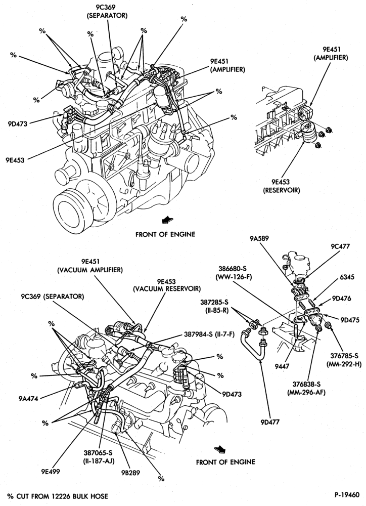 94.1 - 6 CYL. 4.9L (300 C.I.D.)-GAS-E-F250/350-over 8500# G.V.W.