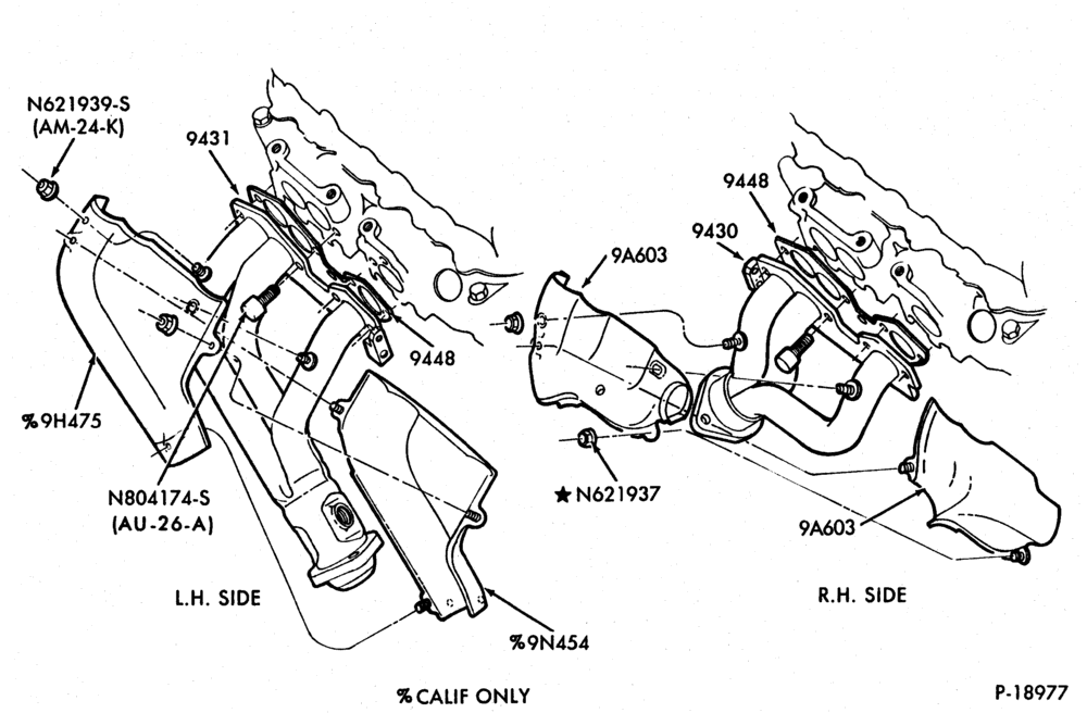 93 - 6 CYL. 2.8L (171 C.I.D.)-A - exhaust