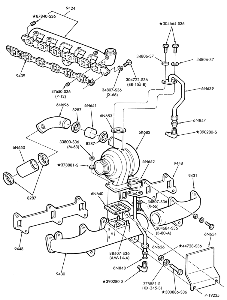 93.1 - 6 CYL. 6.6L (401 C.I.D.) AND 7.8L (474 C.I.D.) DIESEL-parts