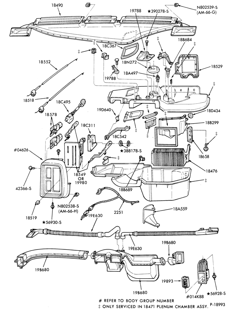 195 - HEATERS-Bezels, Controls and Ducts - main-front-A