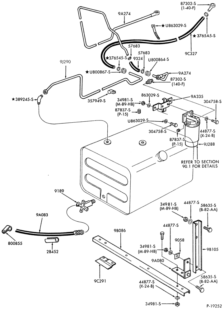 90 - 6 CYL. 6.6L (401 C.I.D.) AND 7.8L (474 C.I.D.) DIESEL-CF600/800