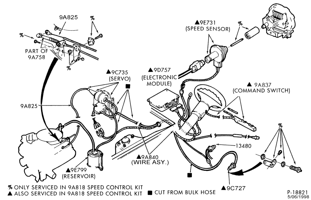 97.1 - 8 CYL. 7.5L (460 C.I.D.)-GAS-dealer installed-E-F250/350